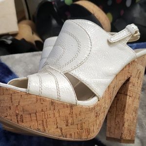 Nine west Wedges with heels